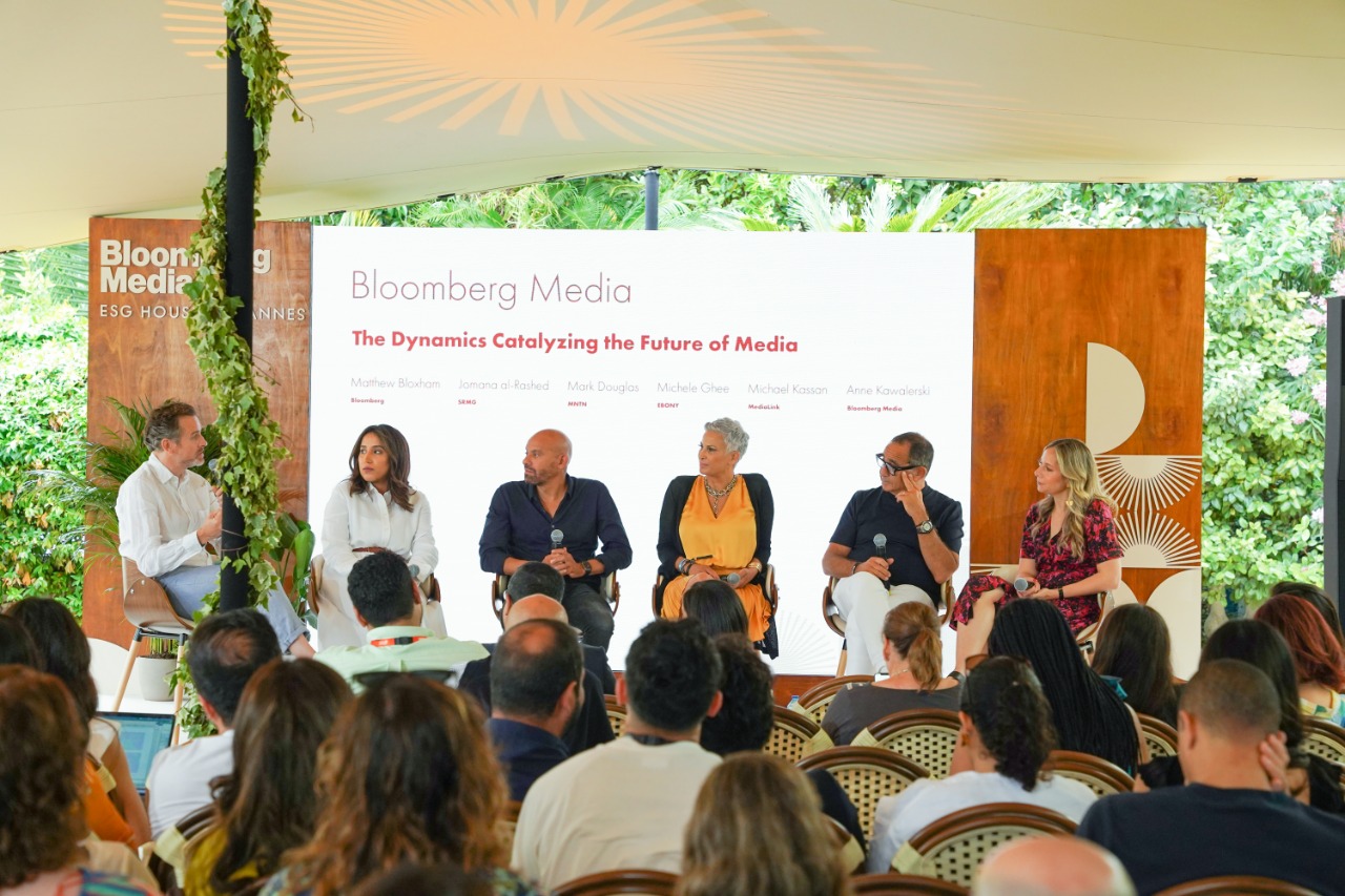 SRMG CEO Talks ‘Future of Media’ in BLOOMBERG Expert Panel at Cannes Lions 2022